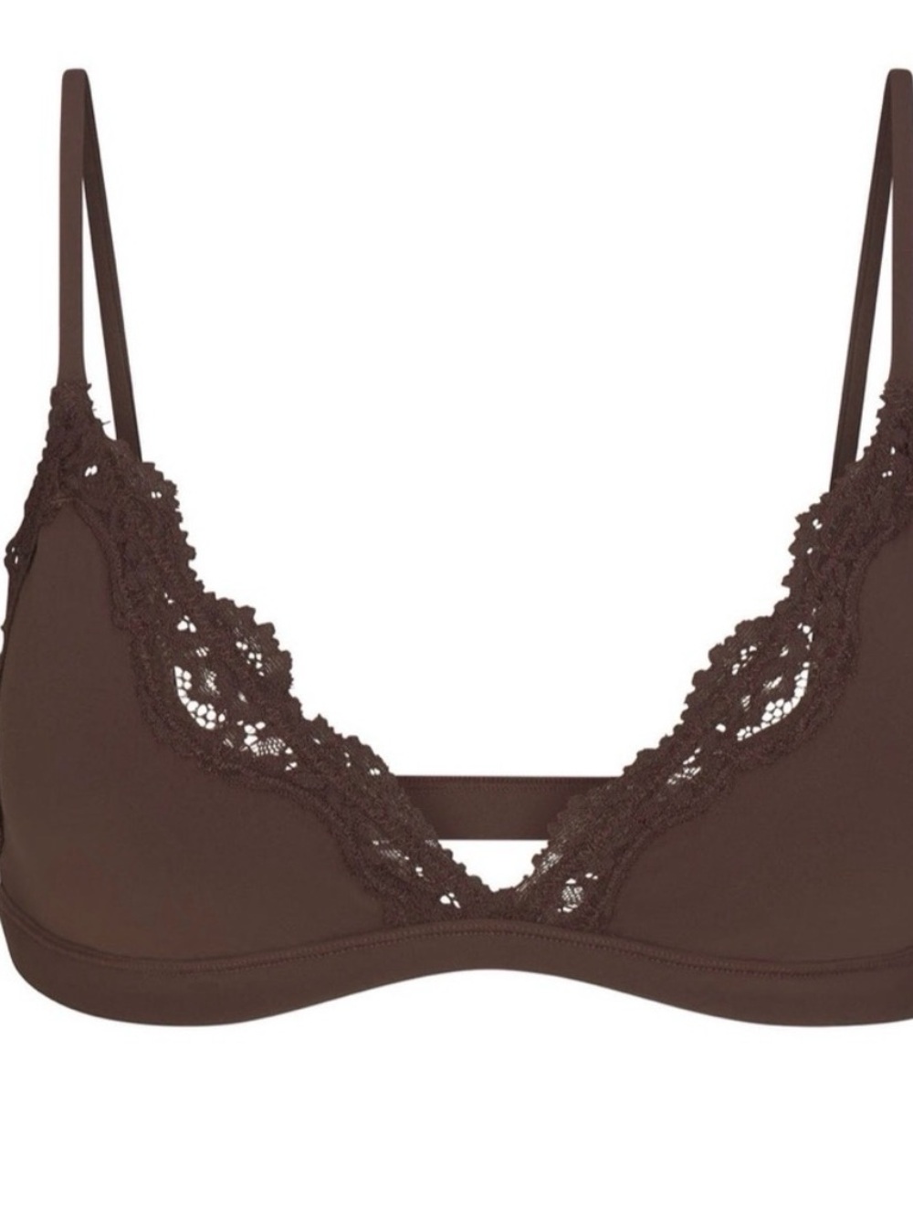 Skims fits everybody triangle bra.